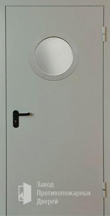 Фото двери «Однопольная с круглым стеклом EI-30» в Сергиеву Посаду
