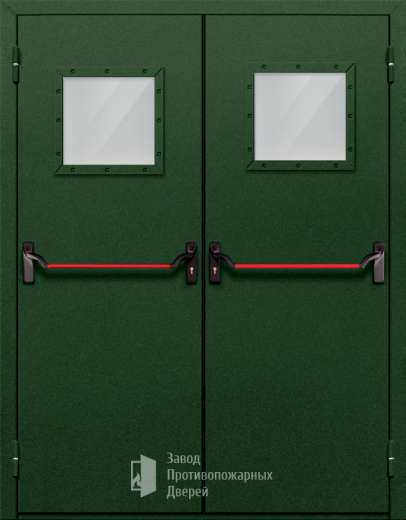 Фото двери «Двупольная со стеклом и антипаникой №59» в Сергиеву Посаду