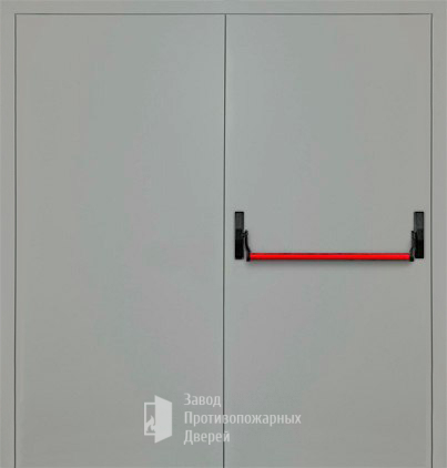 Фото двери «Двупольная глухая с антипаникой (1 створка) EI-30» в Сергиеву Посаду