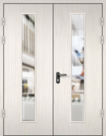 Фото двери «МДФ двупольная со стеклом №22» в Сергиеву Посаду
