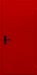 Фото двери «Однопольная глухая (красная)» в Сергиеву Посаду