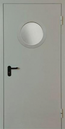 Фото двери «Однопольная с круглым стеклом EI-30» в Сергиеву Посаду