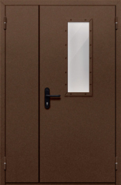 Фото двери «Полуторная со стеклом №28» в Сергиеву Посаду