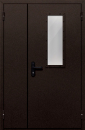 Фото двери «Полуторная со стеклом №210» в Сергиеву Посаду