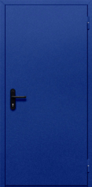 Фото двери «Однопольная глухая (синяя)» в Сергиеву Посаду